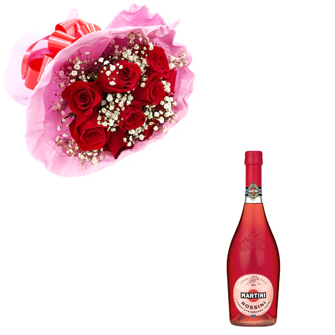 Pack Rosas & Martini (Rossini/Bellini)