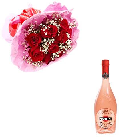 Pack Rosas & Martini (Rossini/Bellini)