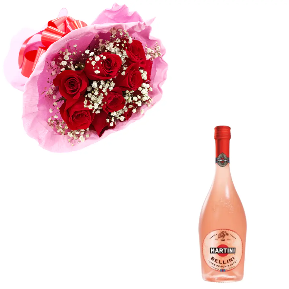 Pack Rosas & Martini (Rossini/Bellini) 2