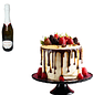 Kit de Aniversário Drip Cake e Espumante - Thumbnail 1