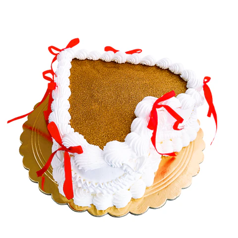 Bolo Dourado de Aniversário com Chantilly