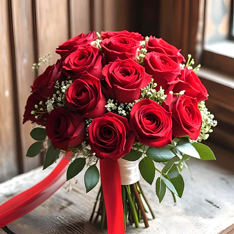 Bouquet de Noiva Vermelho
