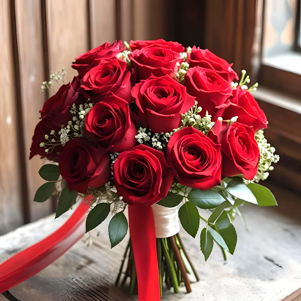 Bouquet de Noiva Vermelho 2