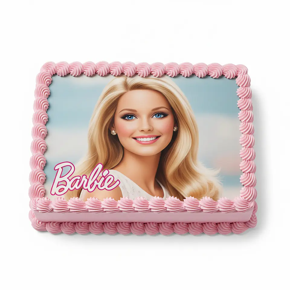 Bolo da Barbie 3