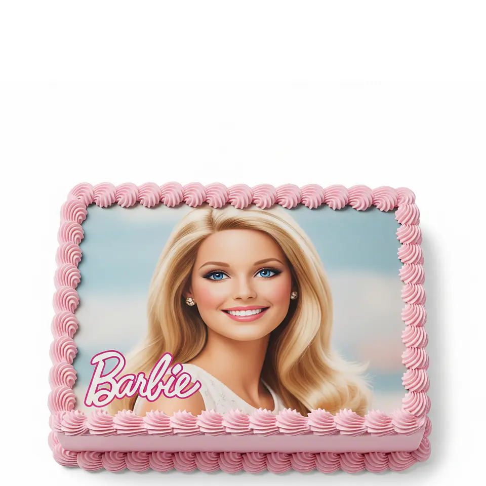 Bolo da Barbie 1