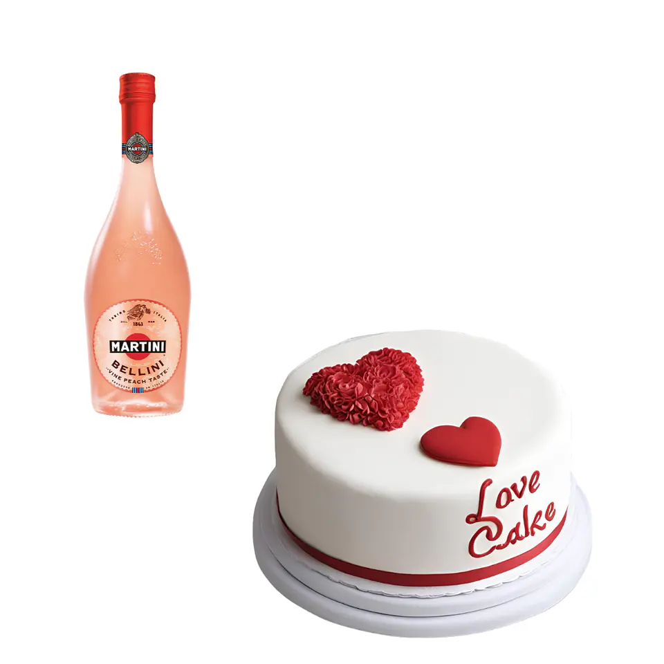 Love Cake + Martini (Bellini/Rossini) 4