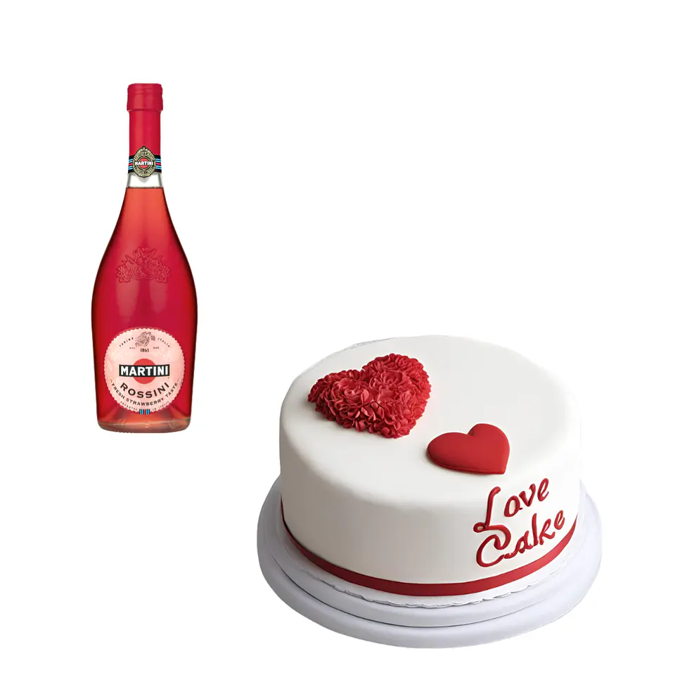 Love Cake + Martini (Bellini/Rossini) 3