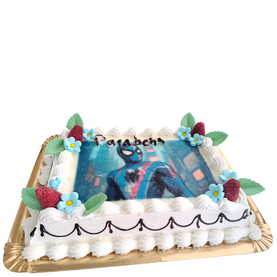 Bolo do Homem-Aranha 1