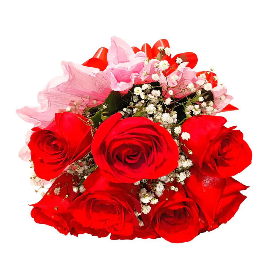 Bouquet de 10 Rosas Vermelhas 4