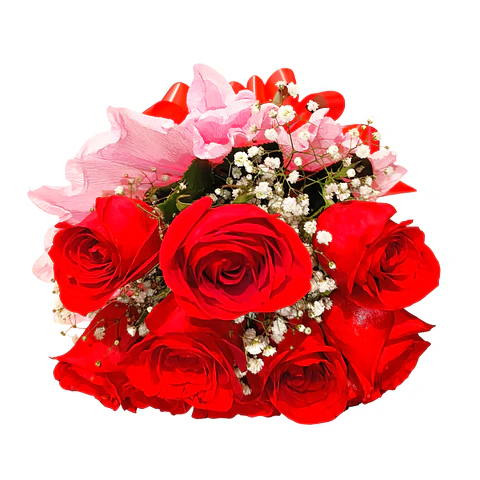 Bouquet de 10 Rosas Vermelhas