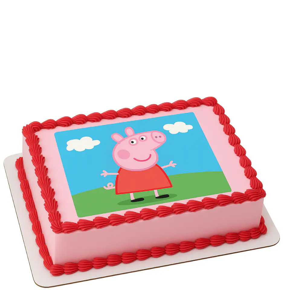 Bolo da Porquinha Peppa Pig 1