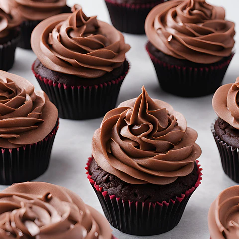 Cupcakes de Chocolate