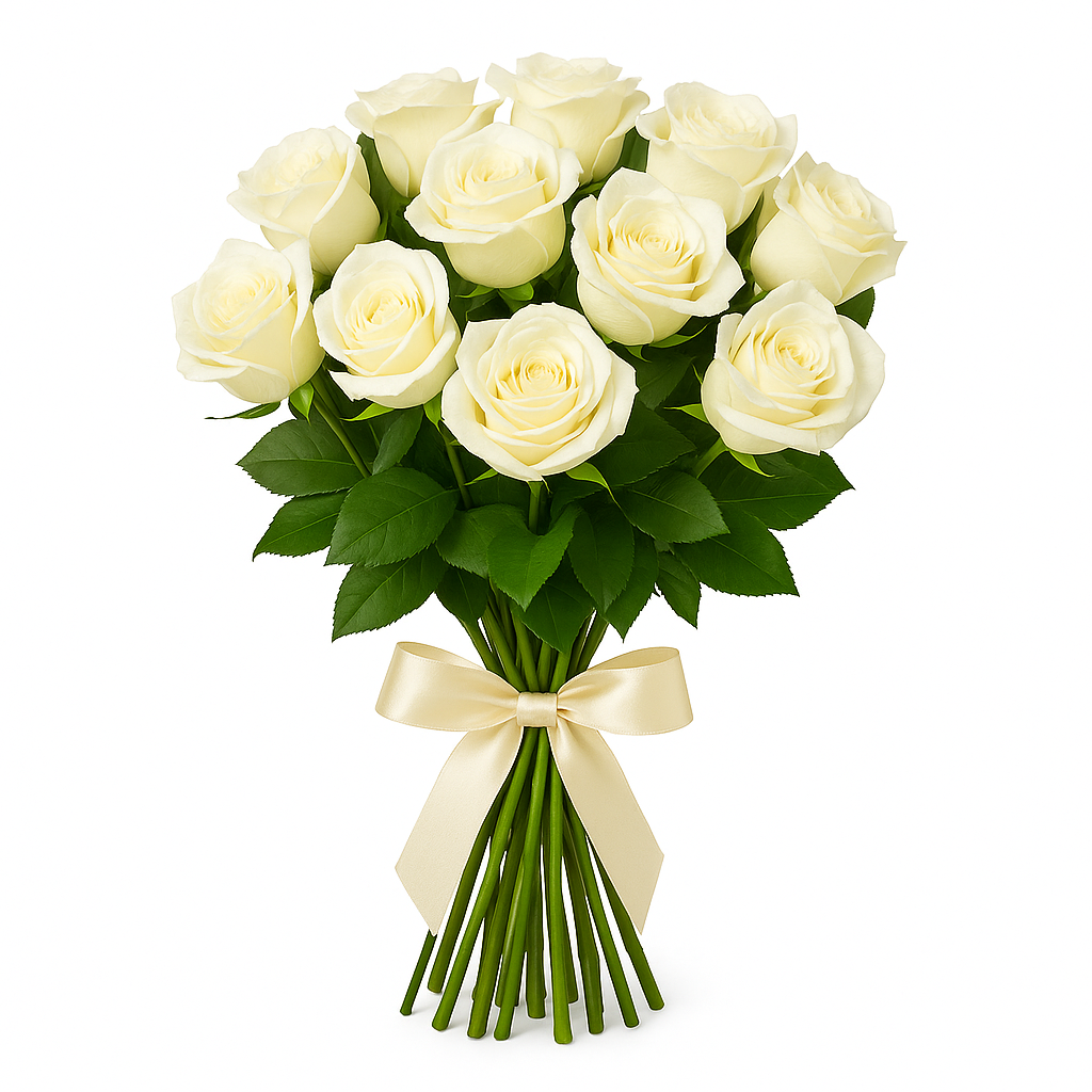 Bouquet de Rosas Brancas 2