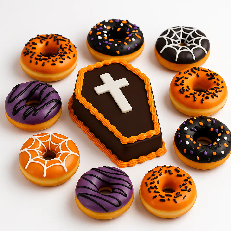 Kit Halloween (Bolo + Donuts) 1