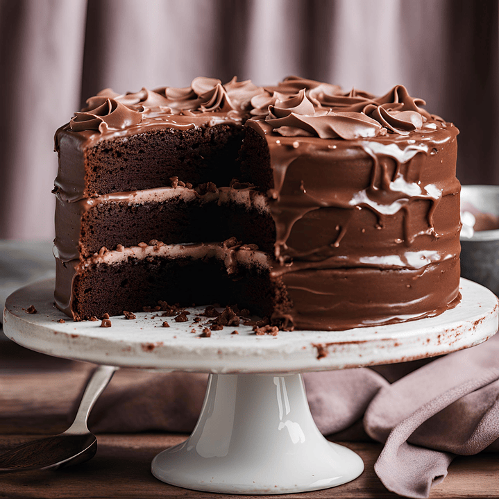 Bolo de Chocolate Húmido 4