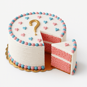 Bolo Revelação de Sexo (Gender Reveal)