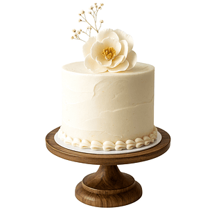 Bolo de Casamento Simples