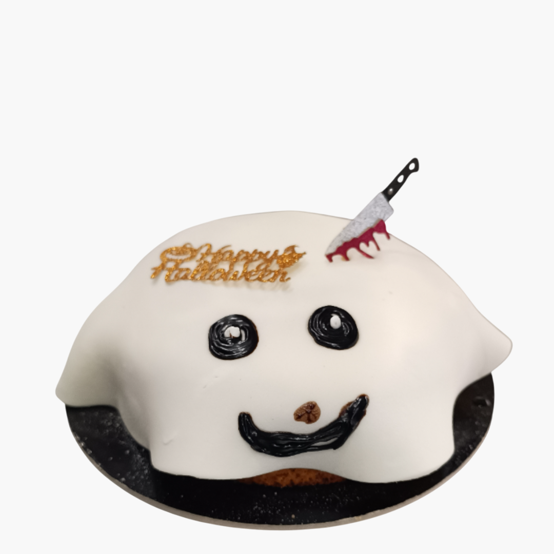 Bolo Fantasma 👻 de Halloween  🎃 🕸️ 3