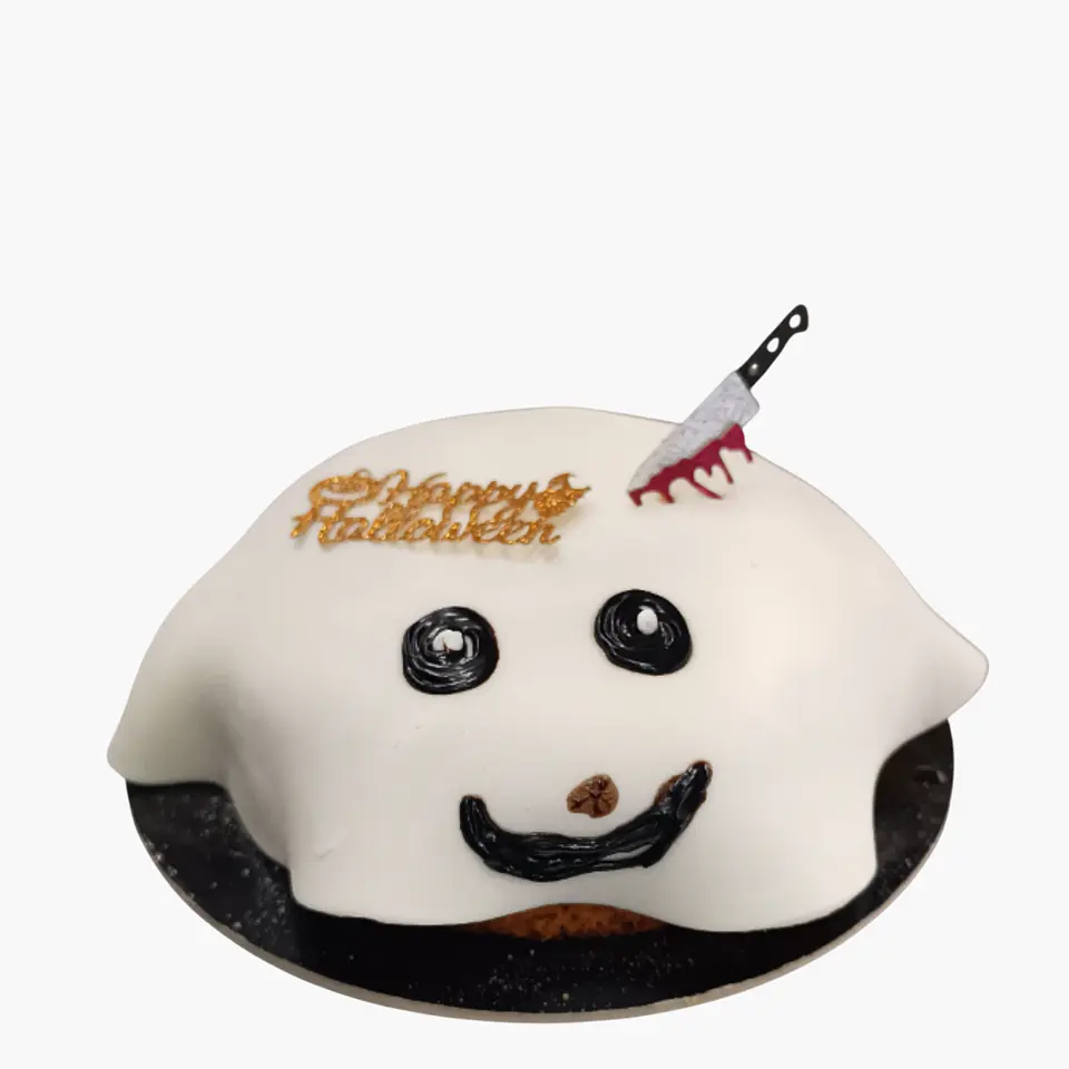 Bolo Fantasma 👻 de Halloween  🎃 🕸️ 1