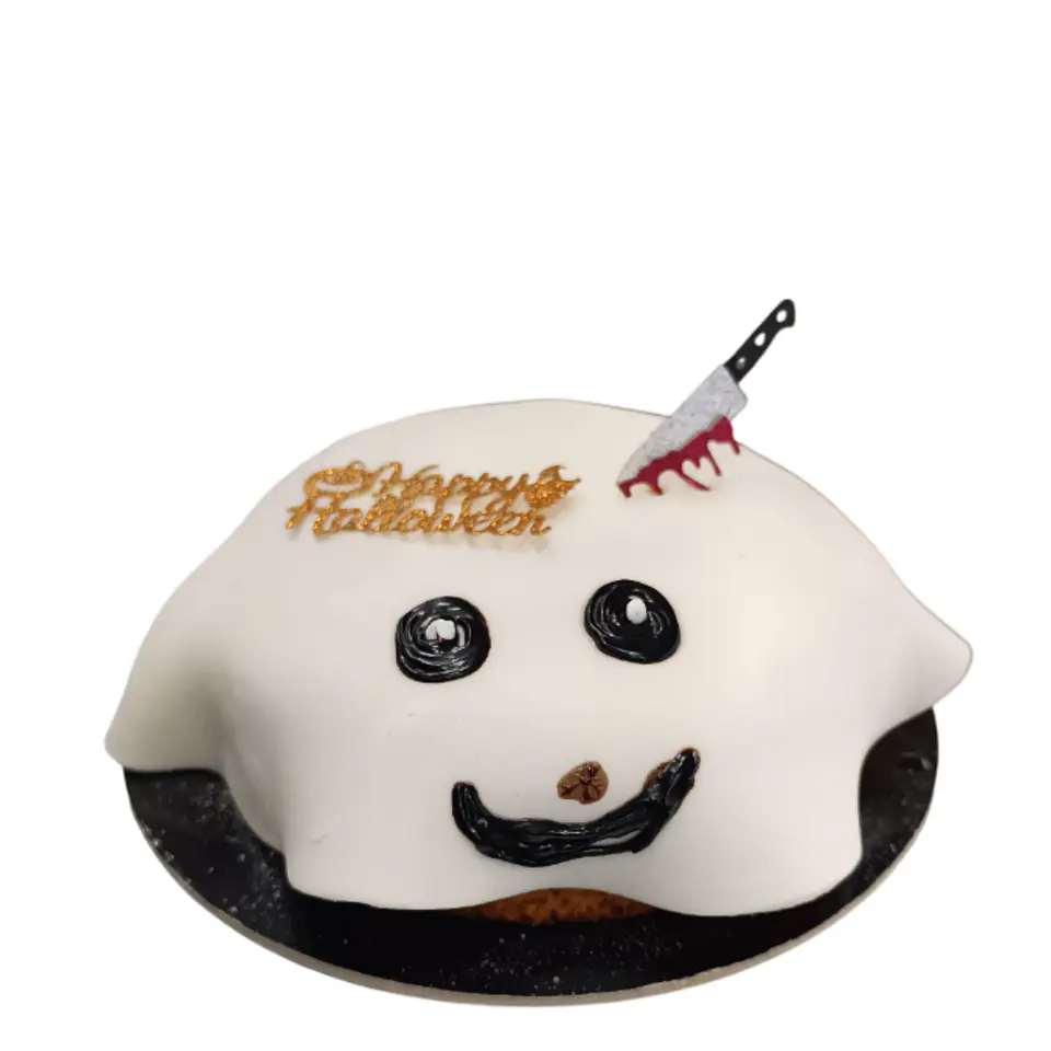 Bolo Fantasma 👻 de Halloween  🎃 🕸️ 2