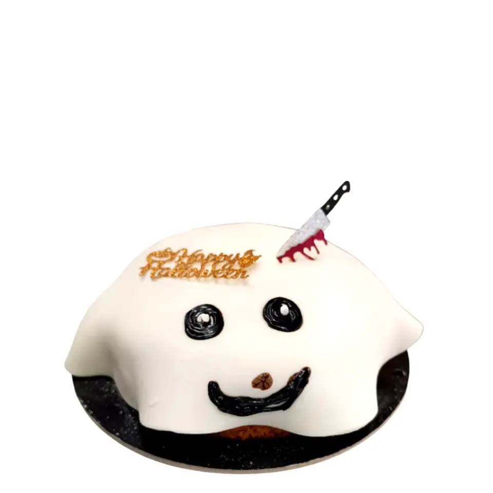 Bolo Fantasma 👻 de Halloween  🎃 🕸️ 3