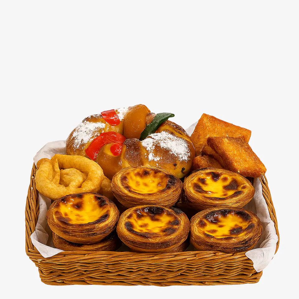 Cabaz de Natal Pastéis de Nata & Doces Portugueses 1