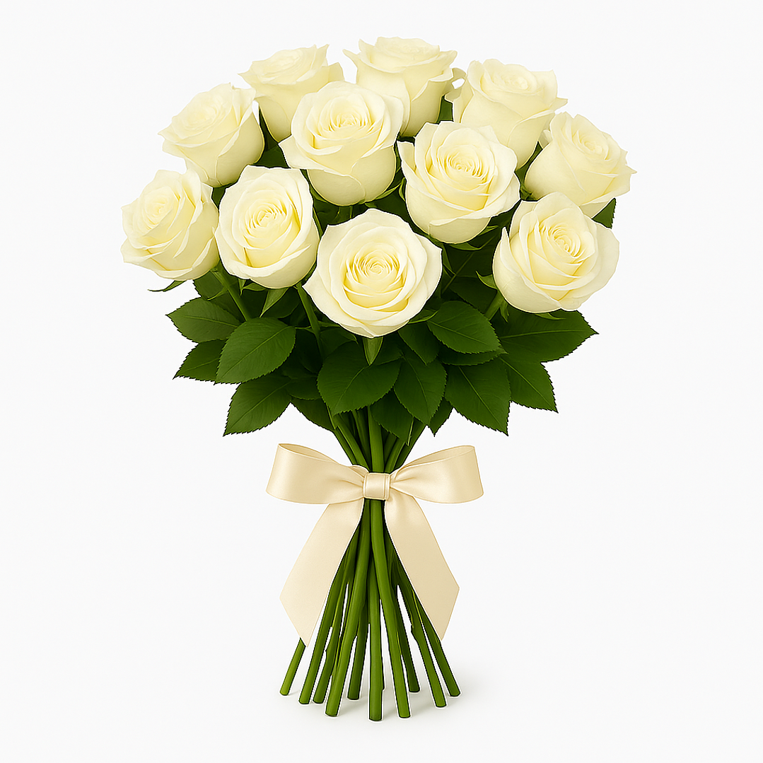 Bouquet de Rosas Brancas 1