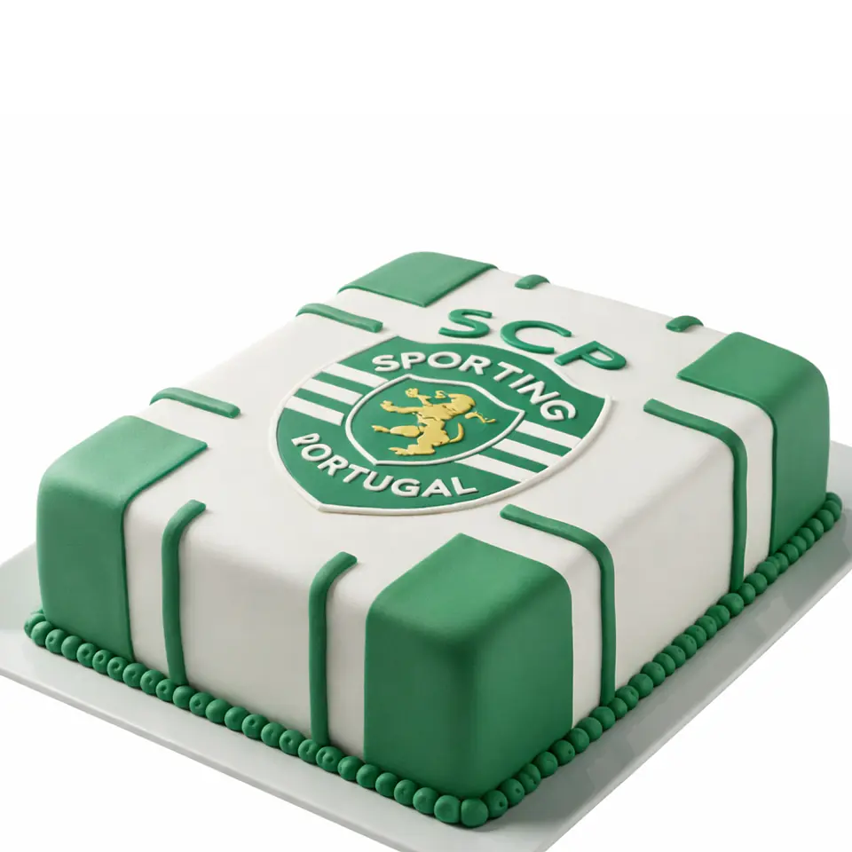 Bolo do Sporting Personalizado 3