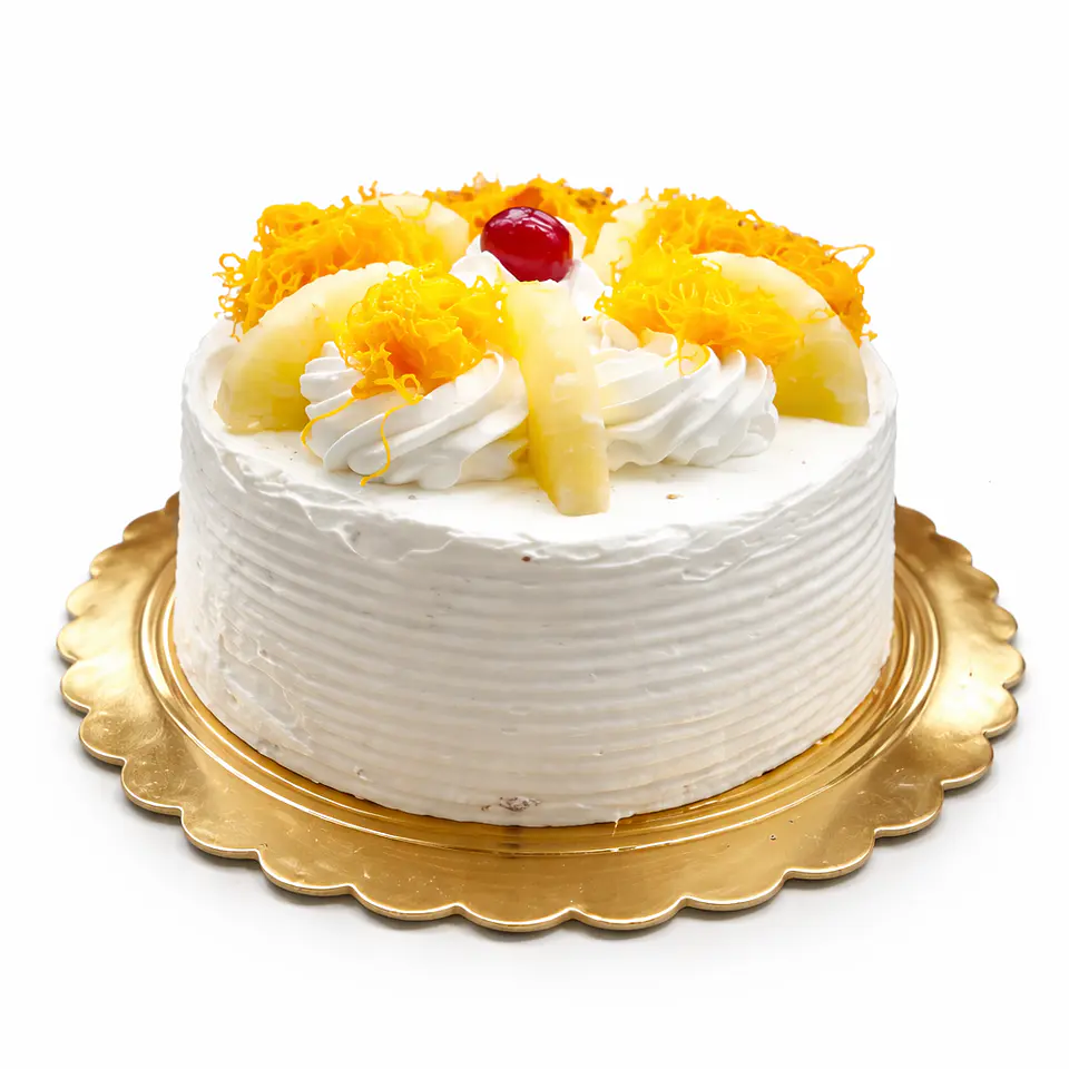 Bolo de Ananás com Chantilly e Fios de Ovos 3