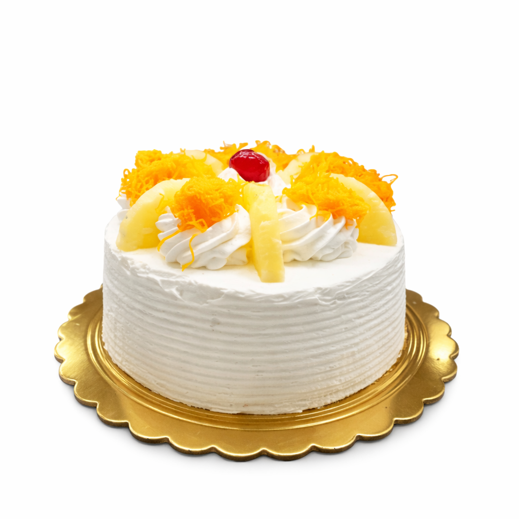 Bolo de Ananás com Chantilly e Fios de Ovos 4