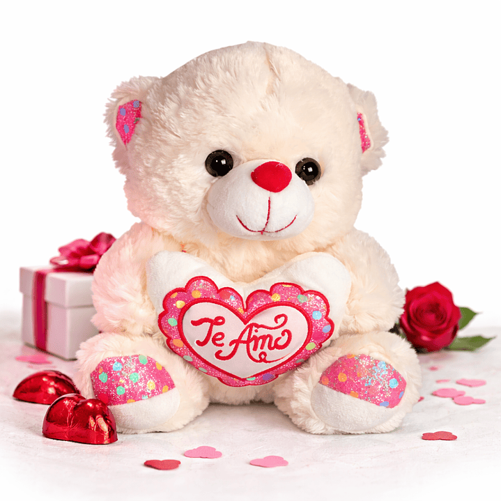 Urso de Peluche Te Amo🧸 2