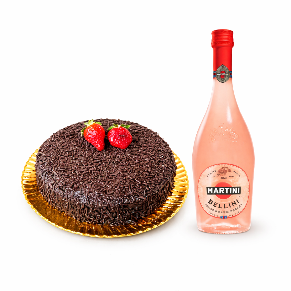 Pack Bolo Brigadeiro + Bebida à Escolha 3
