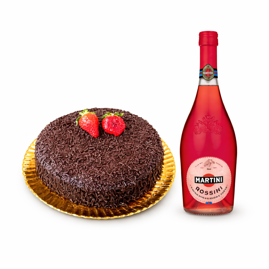 Pack Bolo Brigadeiro + Bebida à Escolha 2
