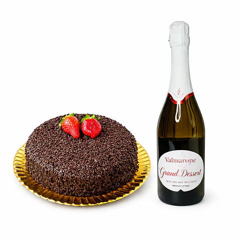 Pack Bolo Brigadeiro + Brinde