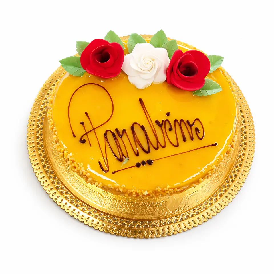 Bolo de Aniversário Feminino Simples 2