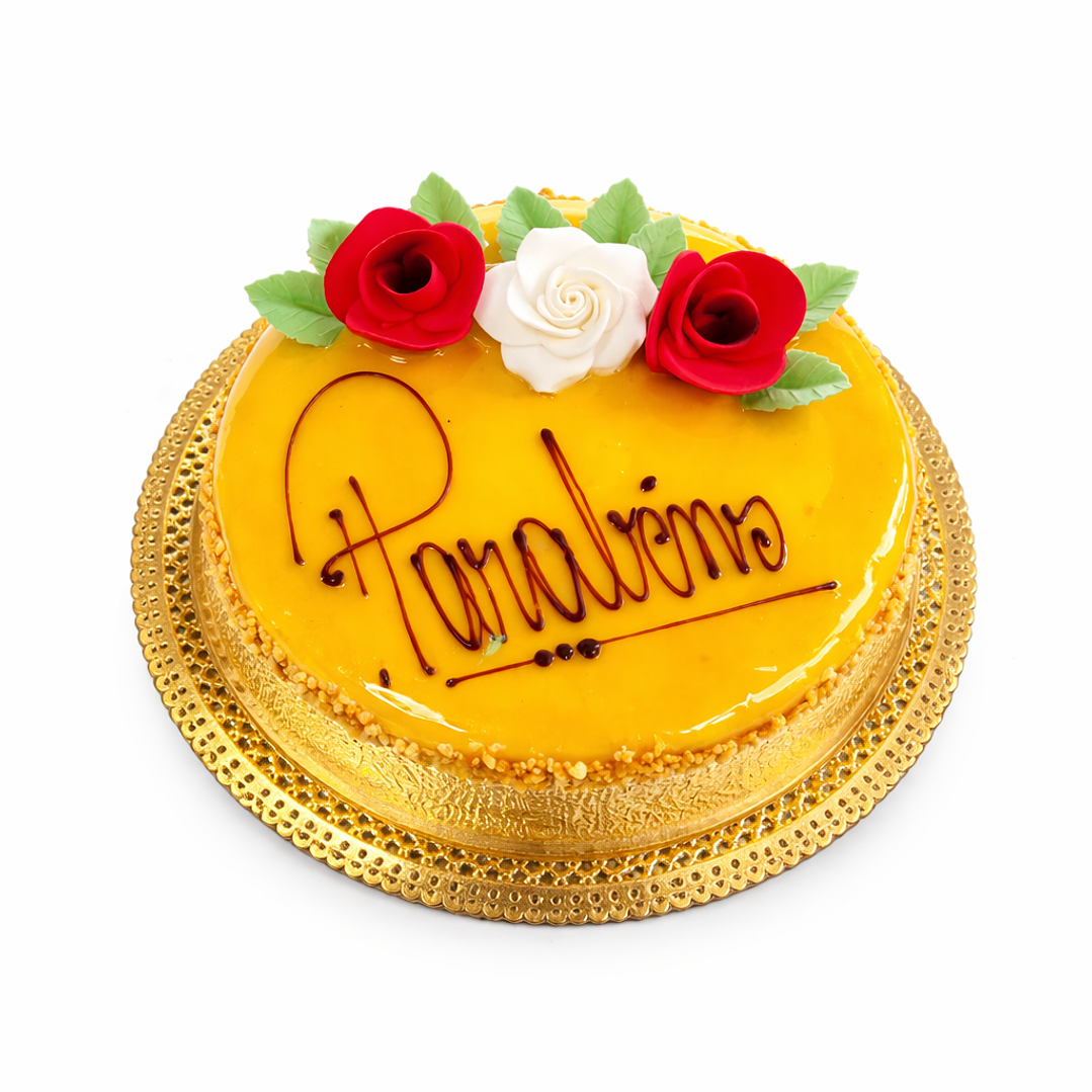 Bolo de Aniversário Feminino Simples 6