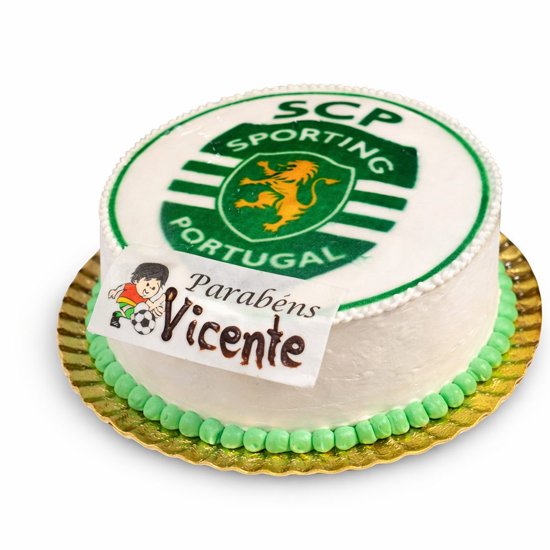 Bolo Sporting Infantil com Foto 3