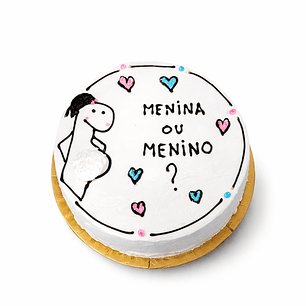 Bentô Cake Chá Revelação