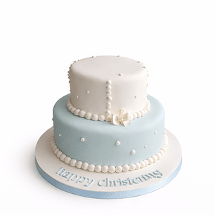 Bolo de Batizado para Menino