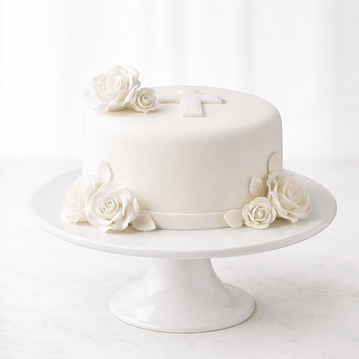 Bolo de Batizado para Menina 2