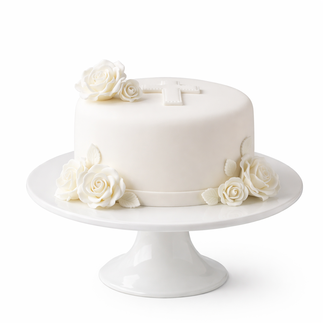 Bolo de Batizado para Menina 1