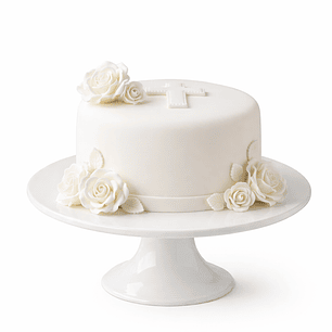 Bolo de Batizado para Menina