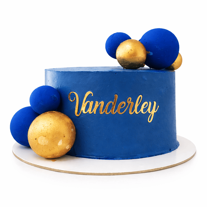 Bolo Azul Masculino 1