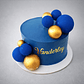 Bolo Azul Masculino - Thumbnail 2