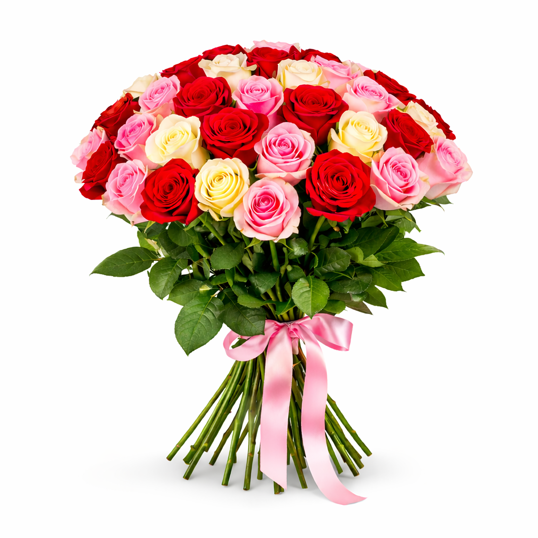 Bouquet de 50 Rosas Premium 1