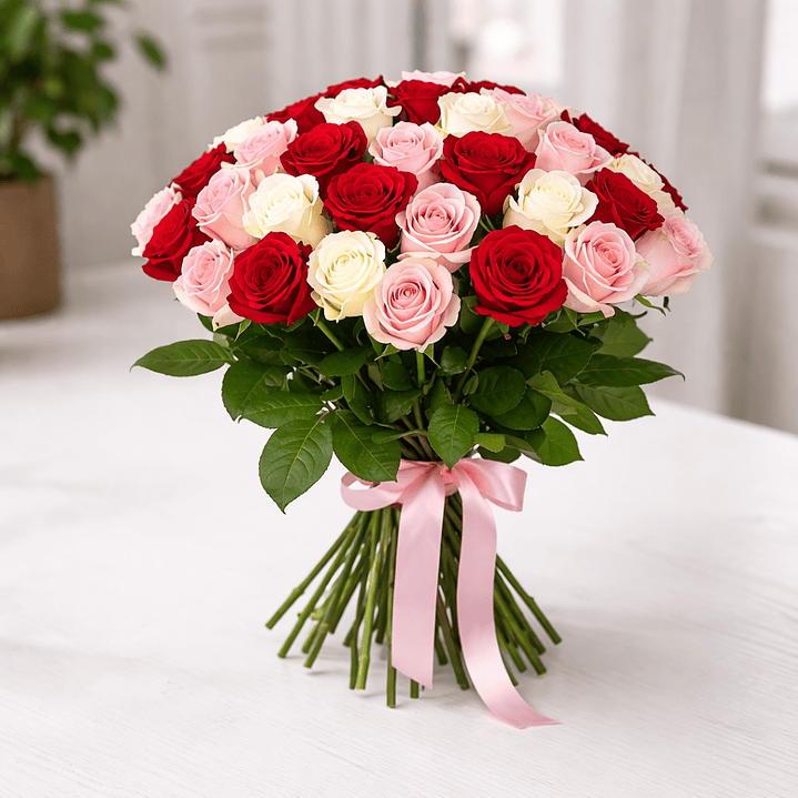 Bouquet de 50 Rosas Premium 2
