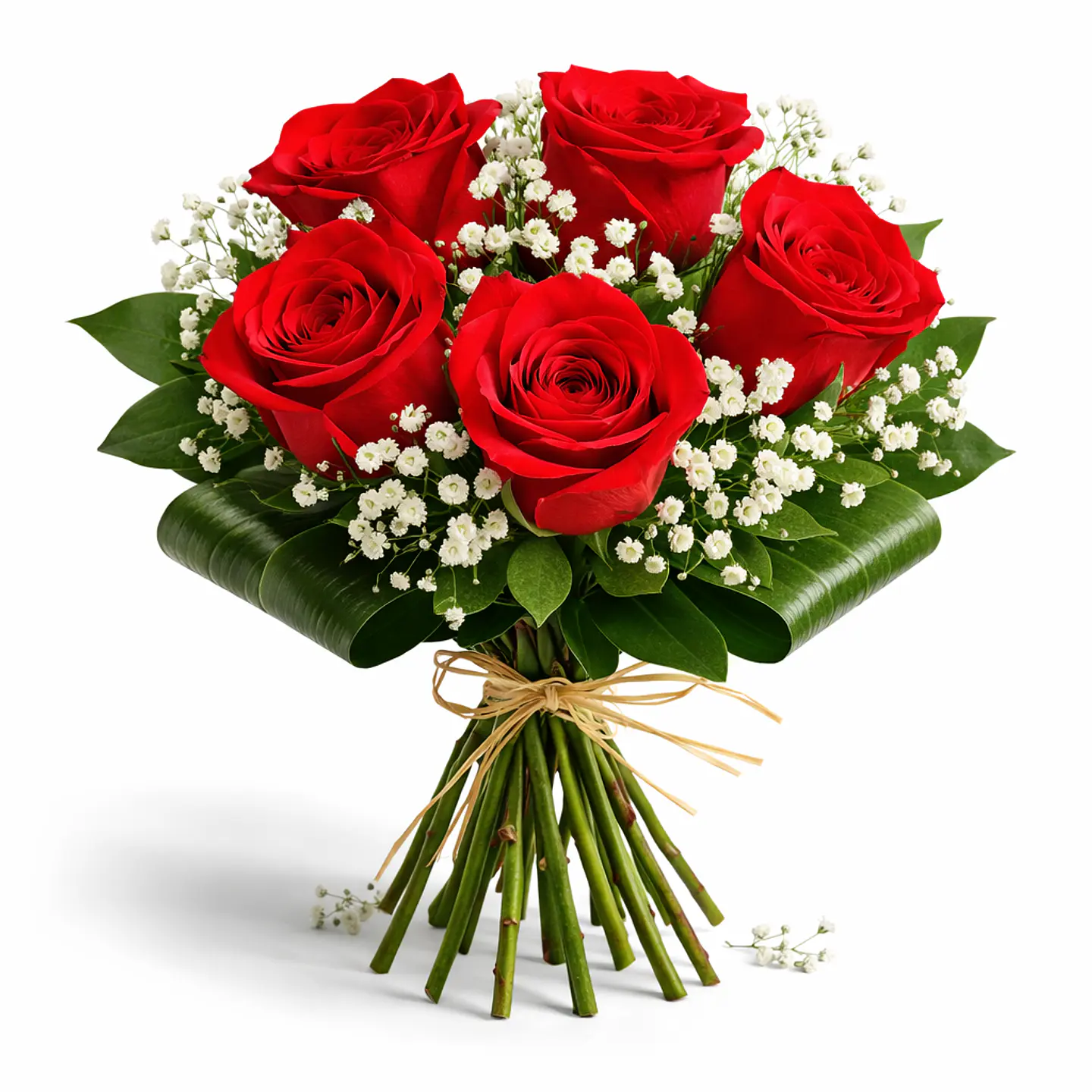 Ramo de 5 Rosas Vermelhas 1