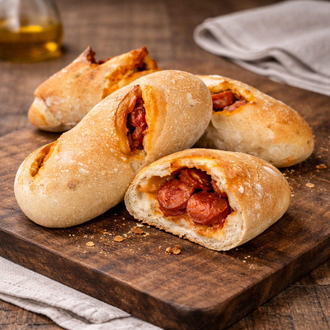 Pães com Chouriço 2