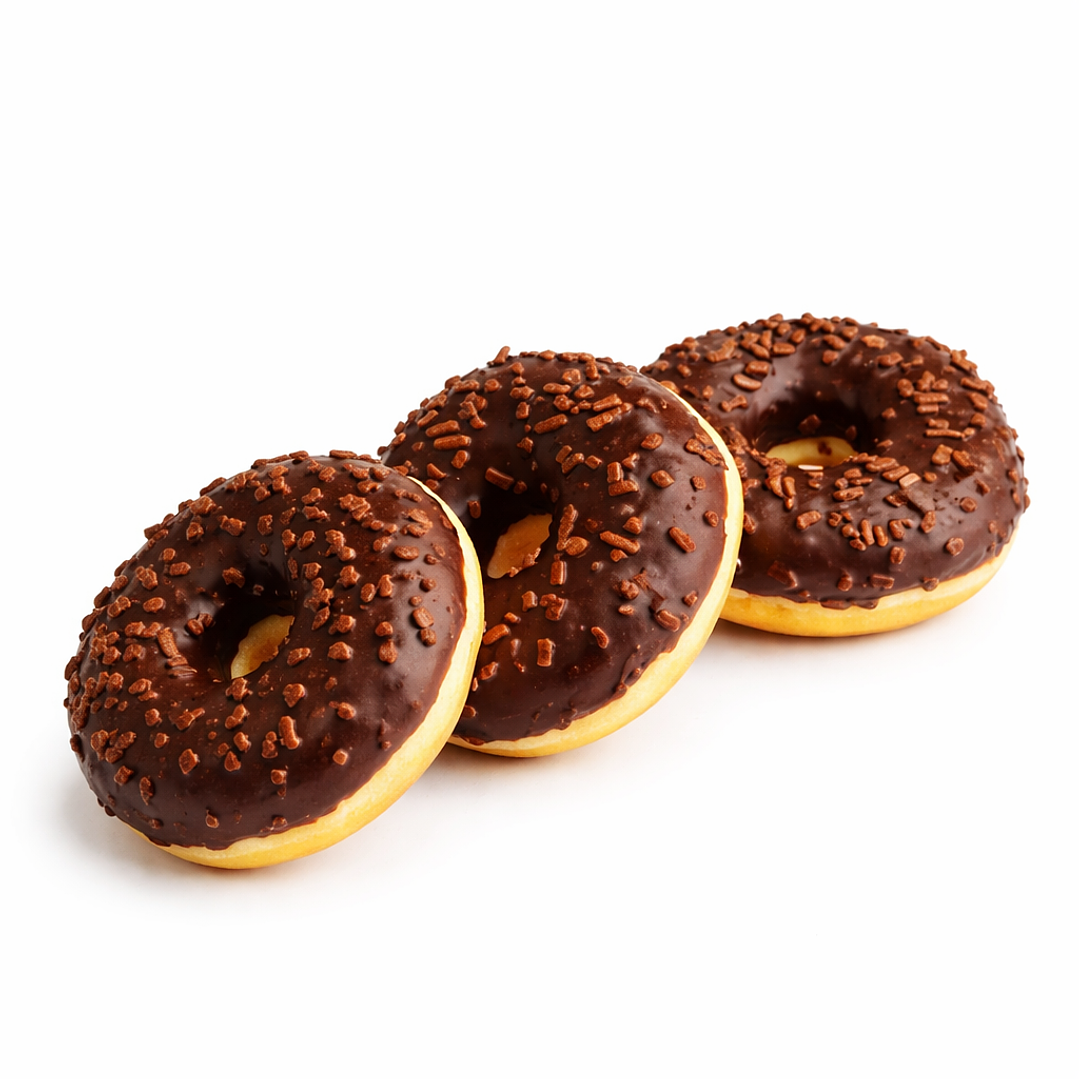 Donuts de Chocolate com Pepitas 1