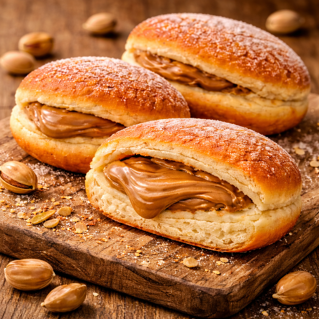 Bolas de Berlim com Creme Doce de Leite 2